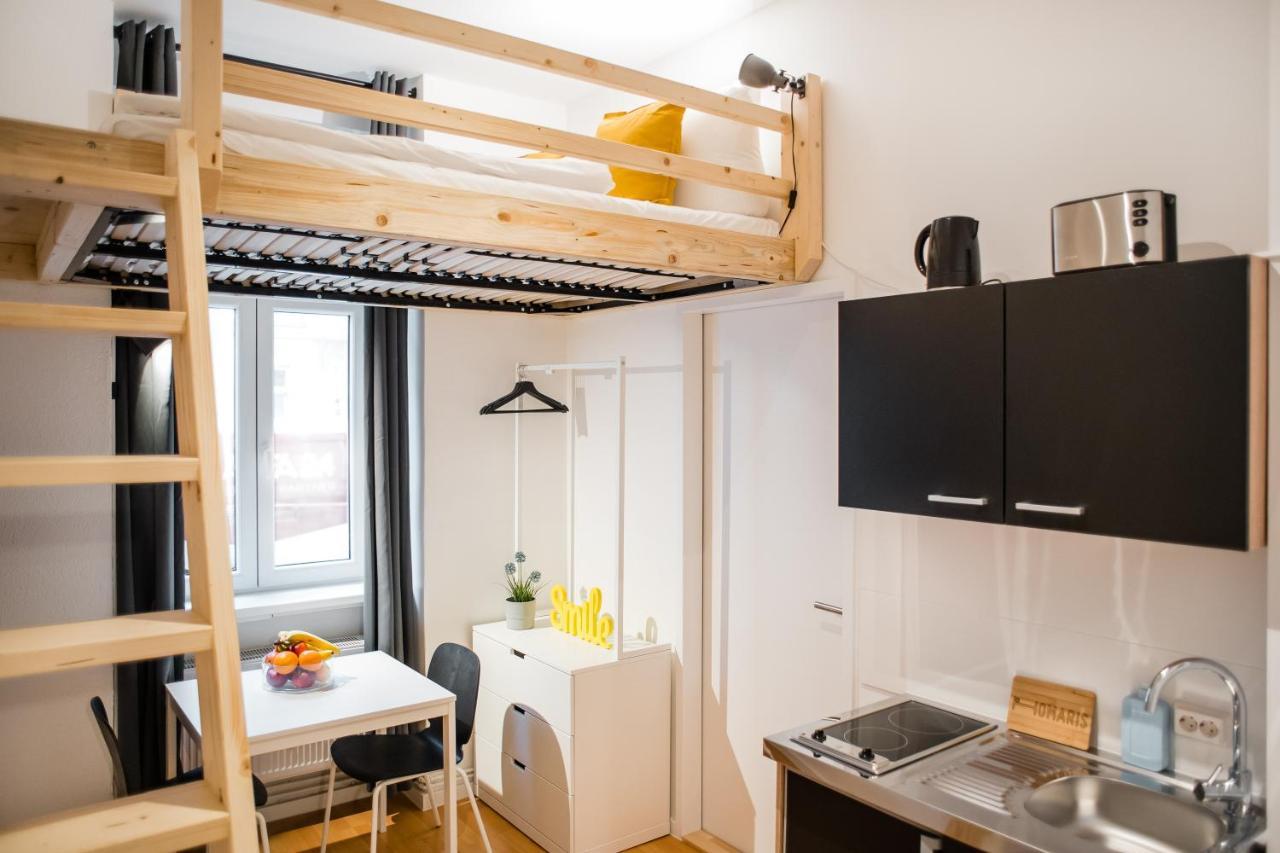 Ferienwohnung Cosy Box At Boxhagener Platz Berlin Exterior foto