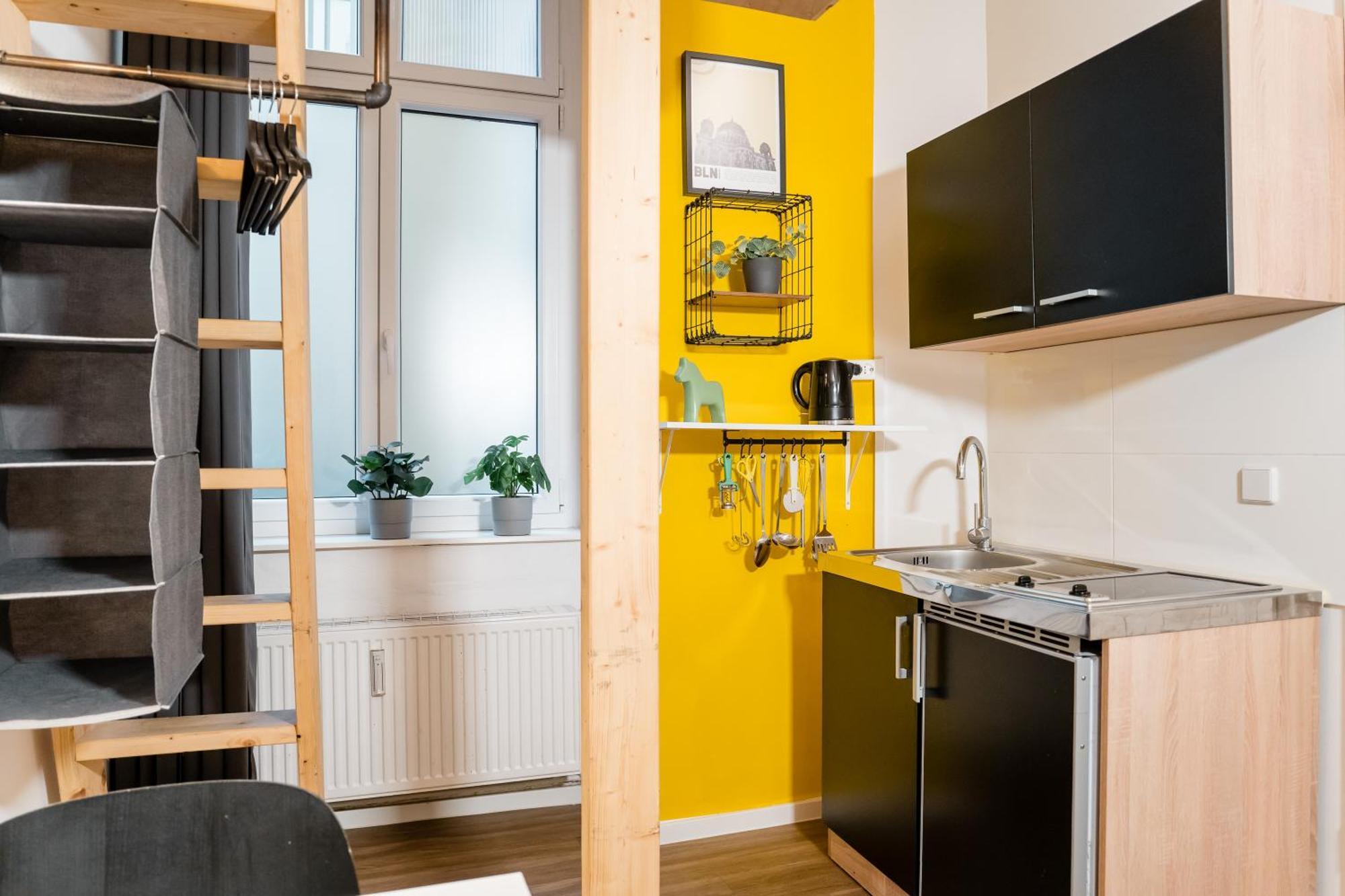 Ferienwohnung Cosy Box At Boxhagener Platz Berlin Exterior foto